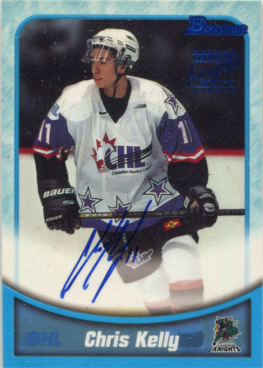 Bowman Hockey 1999 Autograph Card BA28 Chris Kelly