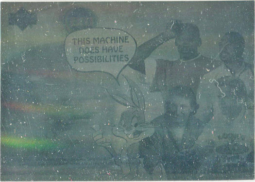 Upper Deck Adventures In Toon World 1993 Hologram Card NNO Jordan/Jackson...