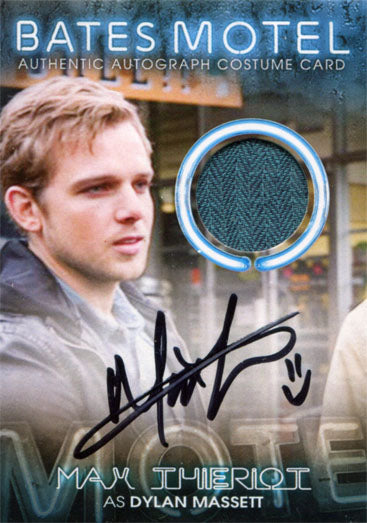 Bates Motel Autograph Costume Relic BC11 Max Thieriot as Dylan Massett
