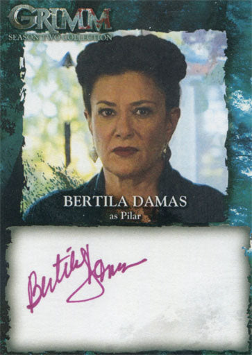 Grimm Season 2 Autograph Card BDA Bertha Damas as Pilar V1