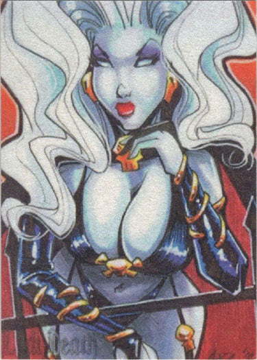 Lady Death Blast From The Past 5finity 2011 BFTP-LD1 Promo Card 6/10