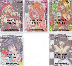 2023 5finity Blast From The Past 5-Card Promo Set BFTP-Z1 - BFTP-Z5