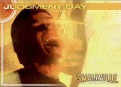 Smallville Season 3 Box Loader Judgment Day Complete 3 Card Chase Set