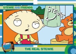 Family Guy Season 2 Stewie and Friends Complete 3 Card Box Loader Topper Set