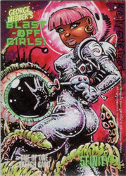 2022 5finity Blast Off Girls Sketch Card Kelly Everaert