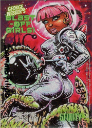 2022 5finity Blast Off Girls Sketch Card Sammo Filipo