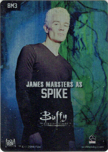 Buffy Ultimate Collectors Series 2 Metal Chase Card BM3 James Marsters