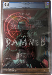 Batman: Damned 1 Graded CGC 9.8 Jim Lee Cover