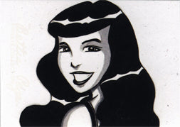 Bettie Page Private Collection BP11-eBAY Promo Card