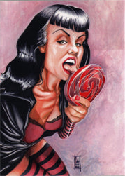 Bettie Page Private Collection BP14-HJ Promo Card