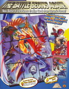 Battle of the Planets Trading Card Sell Sheet