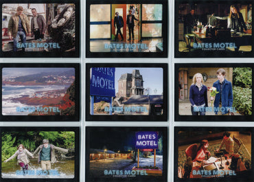 Bates Motel Postcards from White Pine Bay Complete 9 Chase Card Set BP1 to BP9