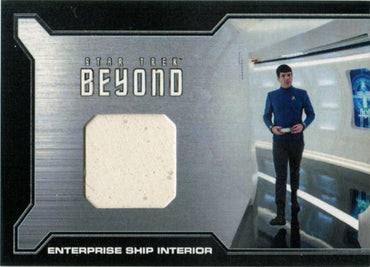 Star Trek Beyond BRC1 Enterprise Ship Interior Relic Prop Card