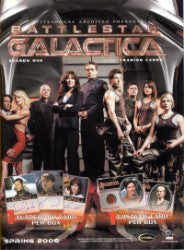 Battlestar Galactica Season 1 Trading Card Sell Sheet