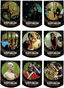 Sleepy Hollow Season 1 Behind the Scenes Complete 9 Card Chase Set