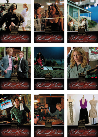 Revenge Season One Behind the Scenes Complete 9 Card Chase Set