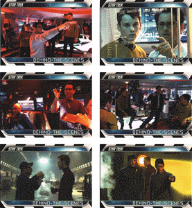 Star Trek 2009 Movie Behind-The-Scenes with J.J. Abrams 6 Card Chase Set