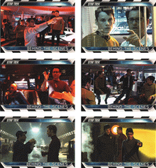 Star Trek 2009 Movie Behind-The-Scenes with J.J. Abrams 6 Card Chase Set