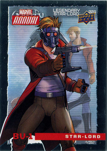 Marvel Annual 2016 Base Variant BV-1 Starlord