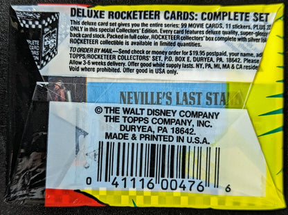 Topps 1991 Rocketeer Movie Trading Card Pack