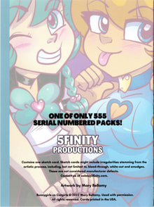 2022 5finity Mary Bellamy's Bunnygirls vs Catgirls Sketch Card Pack