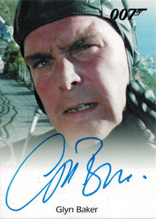 James Bond Archives 2014 Autograph Card Glyn Baker as 002