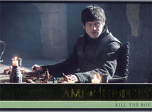 Game of Thrones Season 5 Base 14 Gold Parallel Chase Card #035/150