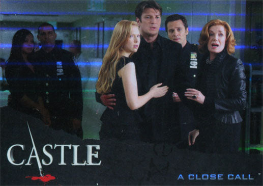 Castle Season Three & Four Base 31 Foil Parallel Chase Card