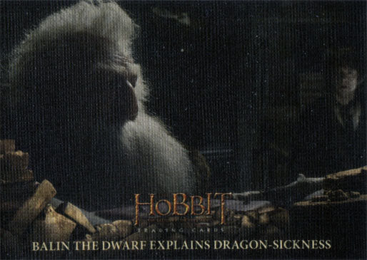Hobbit Battle of the Five Armies Canvas Base 32 Parallel Chase Card 69/75