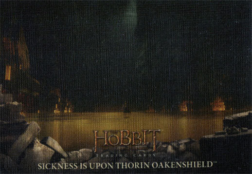 Hobbit Battle of the Five Armies Canvas Base 56 Parallel Chase Card 73/75