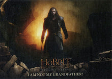 Hobbit Battle of the Five Armies Canvas Base 57 Parallel Chase Card 39/75