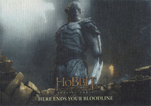 Hobbit Battle of the Five Armies Canvas Base 66 Parallel Chase Card 44/75