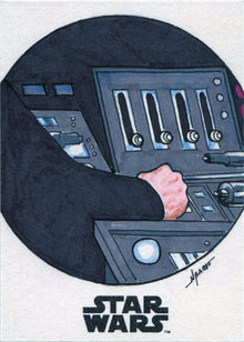 Solo Star Wars Story Art Sketch Card by Norvien Basio