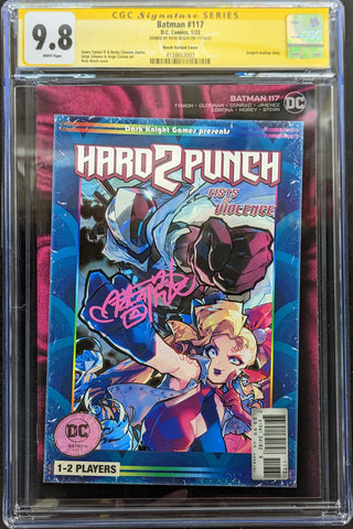 Batman #117 1:25 ROSE BESCH RETRO GAMER Signed Graded CGC 9.8