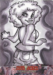 Deadworld Sketch Card by Mary Bellamy