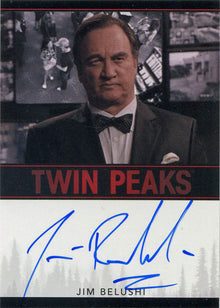 Twin Peaks Autograph Card Jim Belushi as Bradley Mitchum (Limited Event)