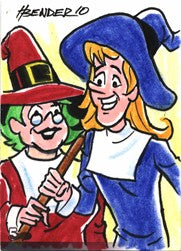 The Female Persuasion Sketch Card by Howard Bender