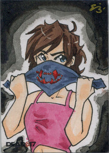 Dead@17 5finity Series 2 15th Anniversary Sketch Card by Eli Benik