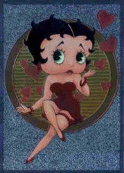 Betty Boop The Pin-Ups Promo Card