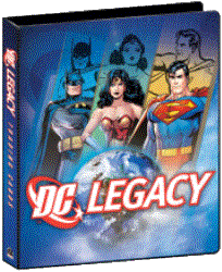 DC Legacy Trading Card Binder with Joe Kubert Autograph Card