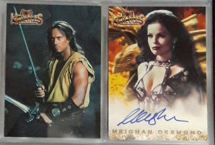 Hercules Complete Journeys Album Binder A15 Meighan Desmond Auto BP1 Promo