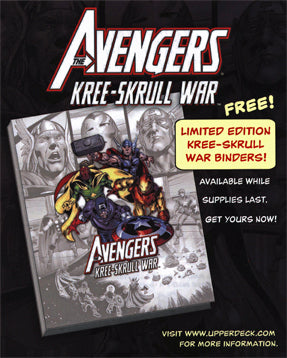 Upper Deck 2011 Avengers Kree-Skrull War Trading Card Binder Redemption Coupon