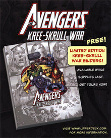 Upper Deck 2011 Avengers Kree-Skrull War Trading Card Binder Redemption Coupon