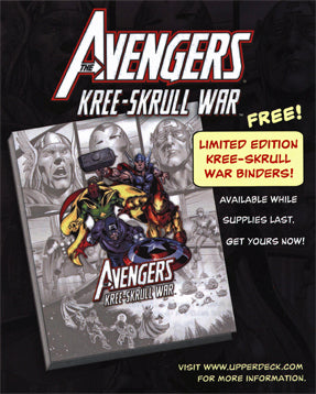 Avengers Kree-Skrull War Trading Card Binder Redemption Coupon