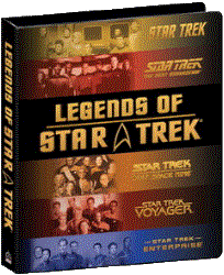 Legends of Star Trek Trading 3 Ring Card Binder Album