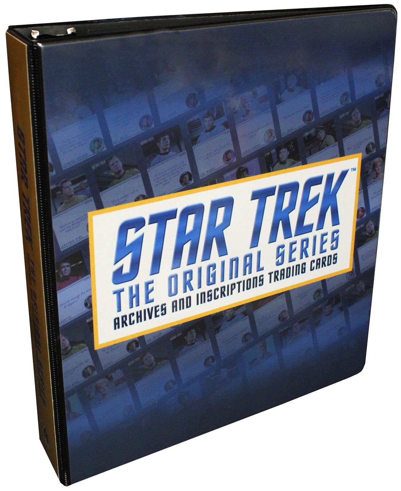 Star Trek TOS Archives & Inscriptions Trading Card Binder Album with P3 Promo