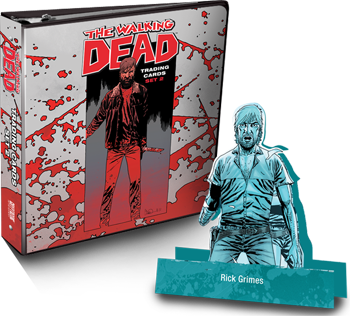 Walking Dead Comic Series Two Trading Card Binder with Exclusive Card