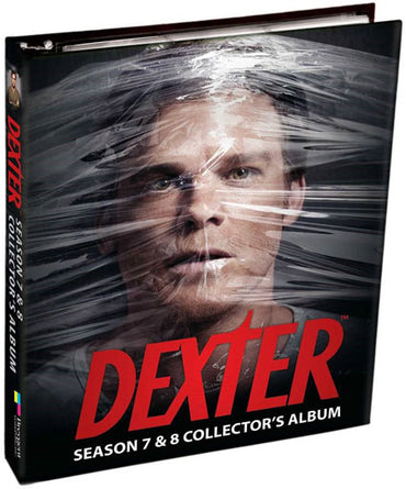 Dexter Seasons 7 & 8 Trading Card Binder Album with 2 Promo Cards