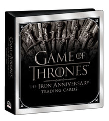 Game of Thrones Iron Anniversary 3 Ring Binder Album with Promo