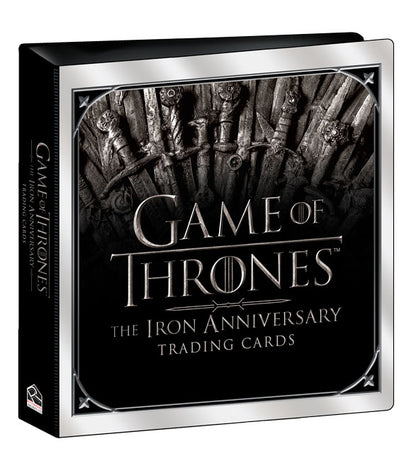 Game of Thrones Iron Anniversary 3 Ring Binder Album with Promo